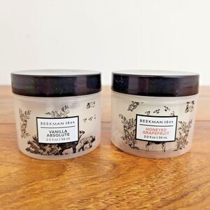 Beekman 1802 2oz VANILLA ABSOLUTE & HONEYED GRAPEFRUIT Goat Milk Body Cream